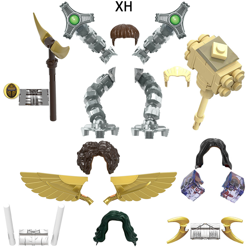 Model Kit Weapons - The Action Figures Hammer Stick Wand