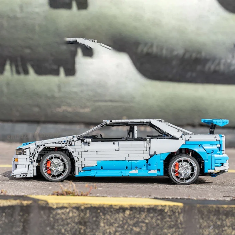 Model Kit R34 - 3383PCS supercar model buiding kit block