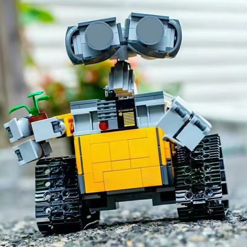 Model Kit Wall E - -Classic Movie Mini Robot Wall-e MOC