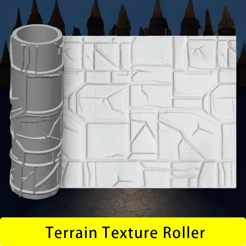 Model Kit Wall E - DIY DND Texture Roller Model Making