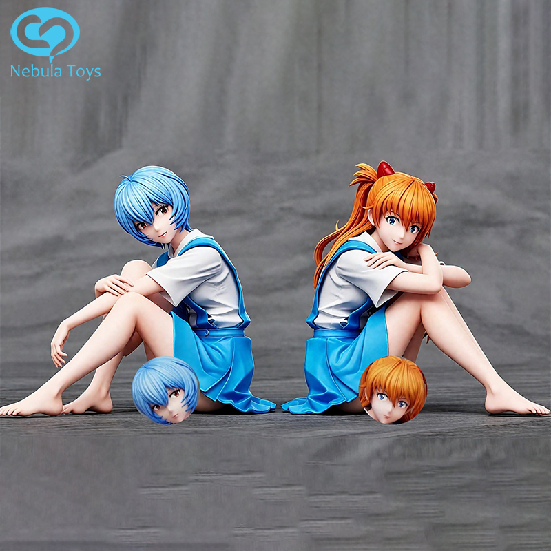 Model Kit Aoshima - 10CM Anime Asuka Langley Soryu Figure