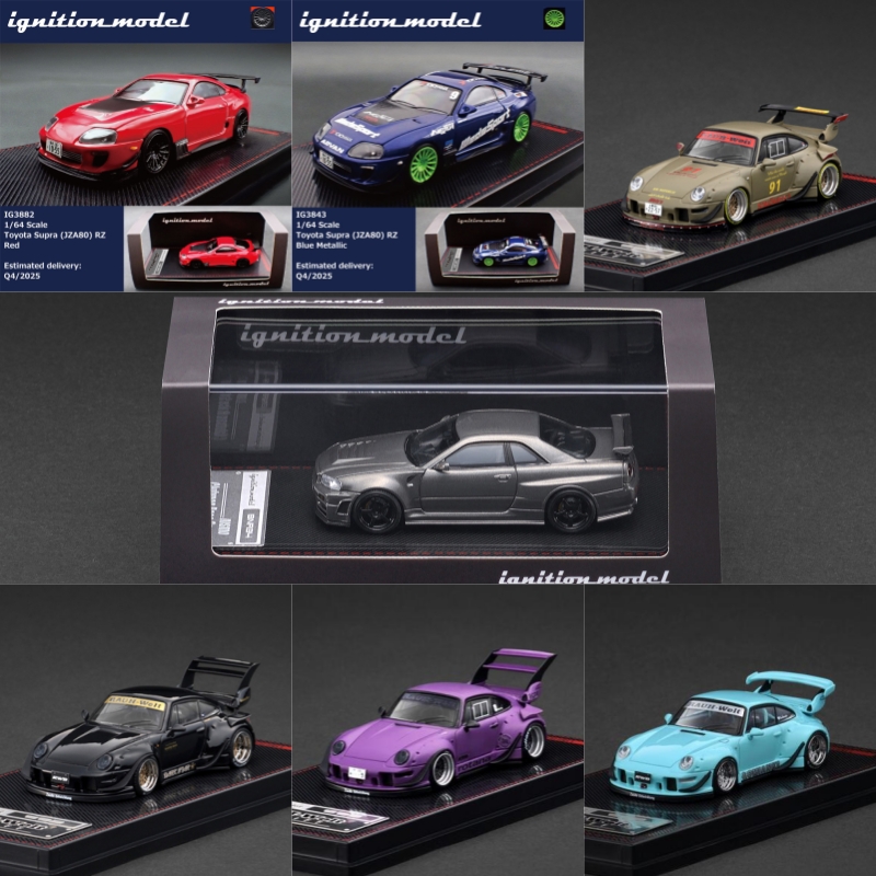 Model Kit R34 - [PreSale] IG 1:64 R34 Omori Factory
