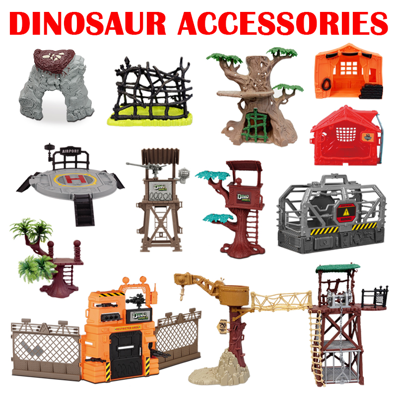 Model Kit Jurassic Park - DIY Dinosaur Jurassic World Scene Decoration