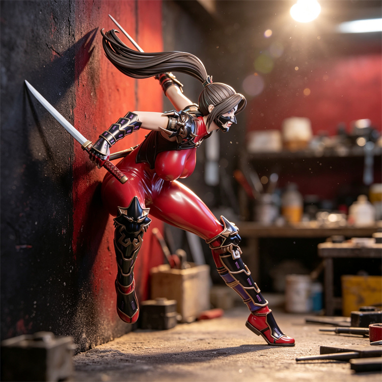 Model Kit Figures - LinDeekin D489 Customized 3D Garage Kits