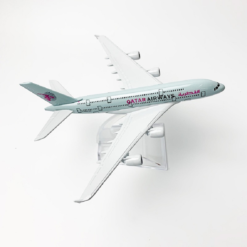 16cm 1/400 Scale Qatar Airways - Model Kit Airplane review and price
