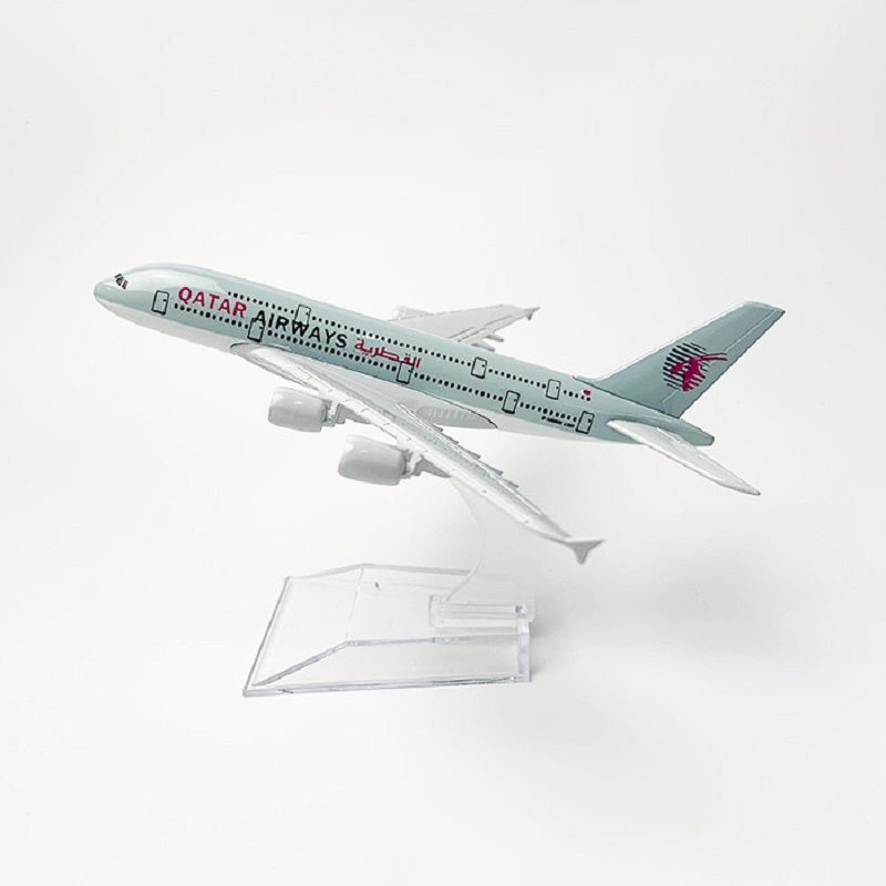 16cm 1/400 Scale Qatar Airways - Model Kit Airplane review and price