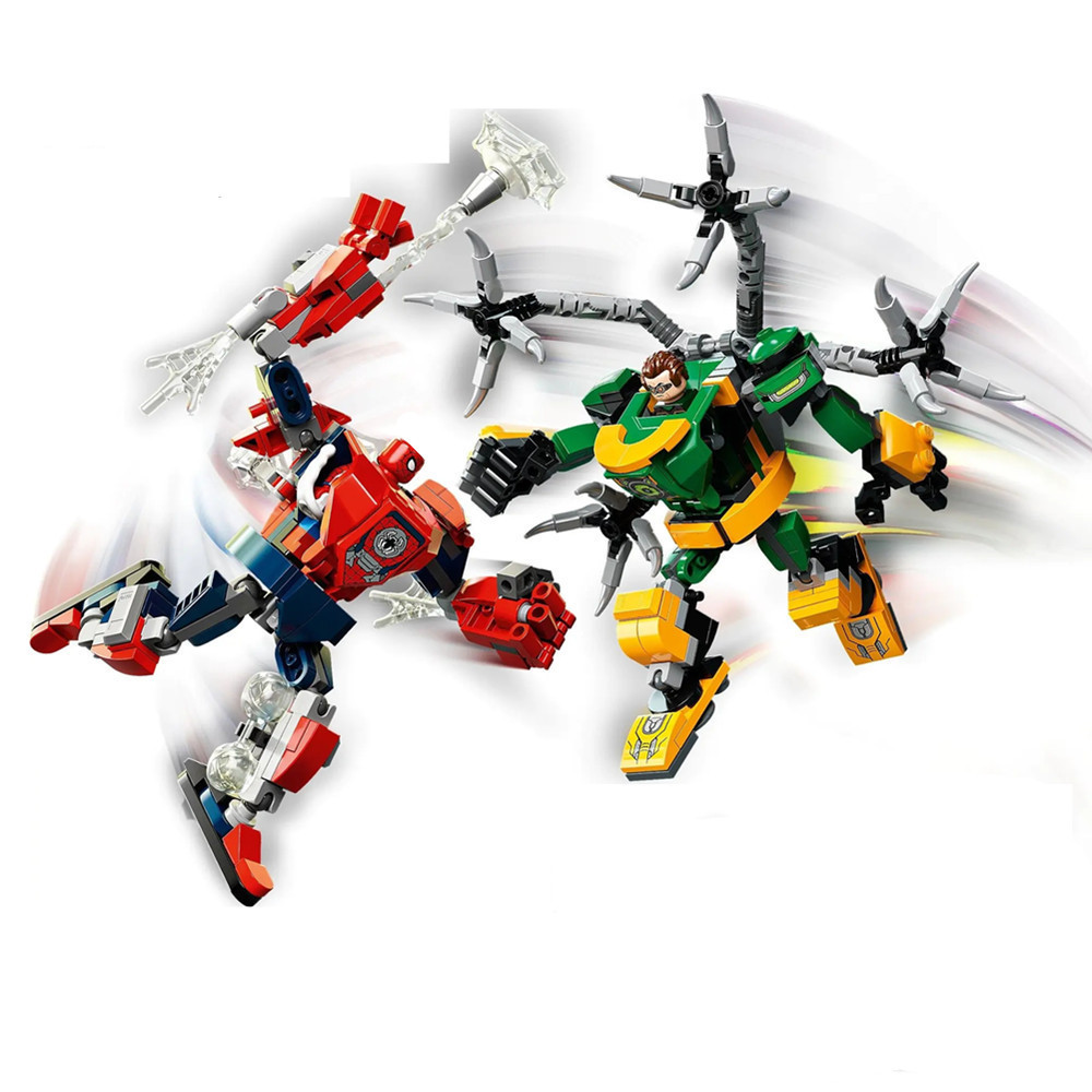 Superheroes Spider-Man VS Doct - Model Kit Vs Action Figure review and price
