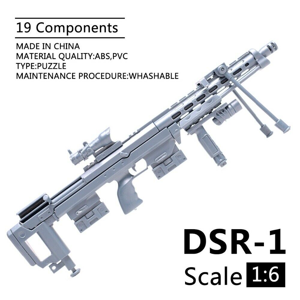 1/6 Scale DSR1 Rifle Gun Model - Model Kit Weapons review and price