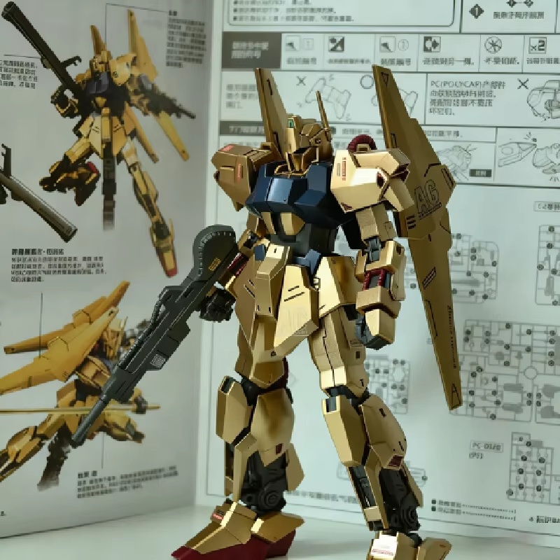 HG 1/144 Spray-Painted Champag - Model Kit Zeta Gundam review and price