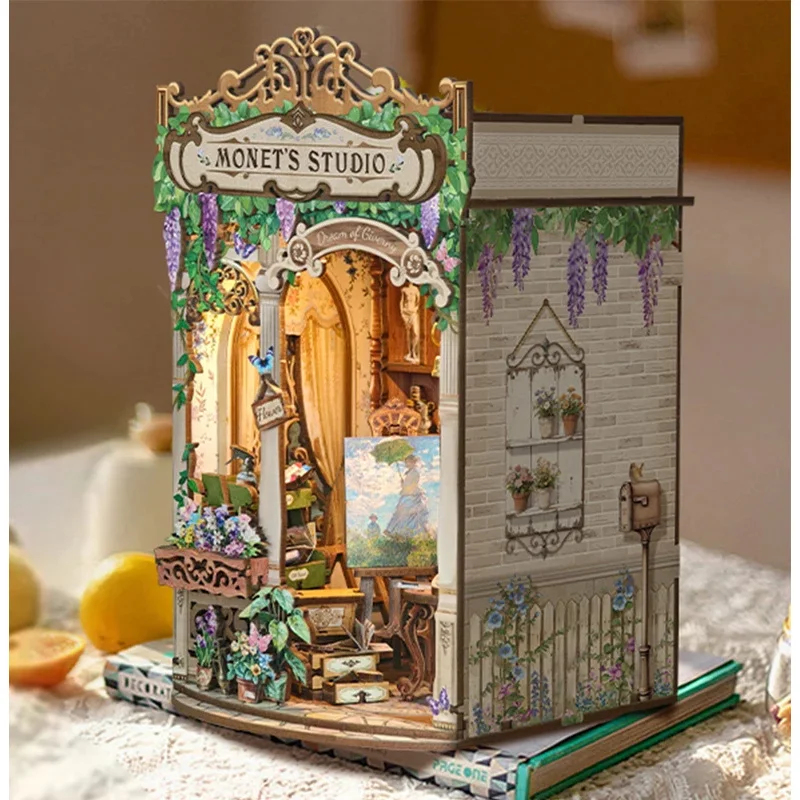 Wooden Monet's Studio Book Noo - Model Kit Studio review and price