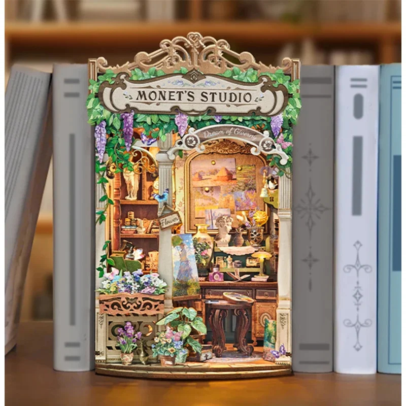 Wooden Monet's Studio Book Noo - Model Kit Studio review and price