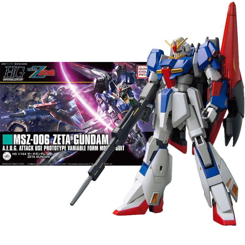 Bandai Original HGUC 1/144 Ani - Model Kit Zeta Gundam review and price