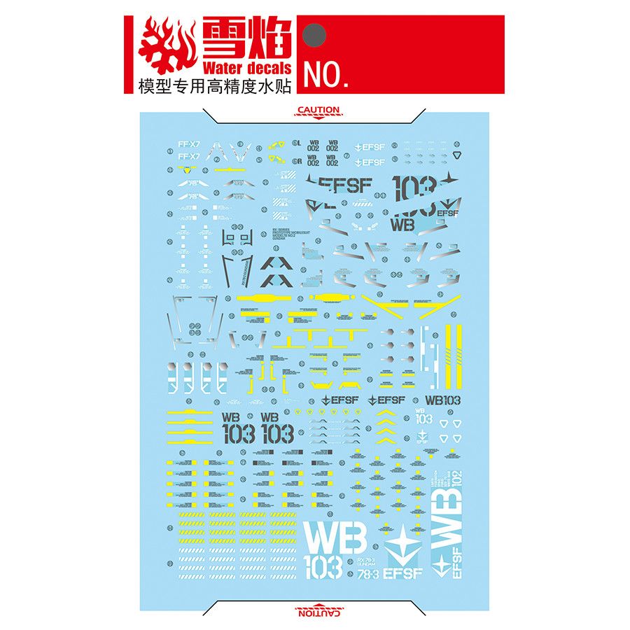 Model Decals  Studio PGU RX-78 - Model Kit Mecha review and price