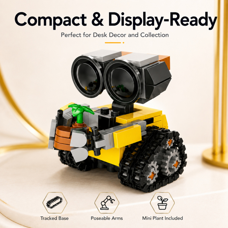 Mini Robot Building Blocks Set - Model Kit Robot review and price