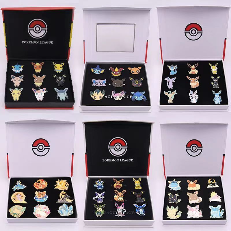 9 Style Pokemon Badges Evees F - Model Kit Umbreon review and price