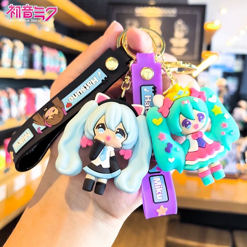 Hatsune Miku Keychain Cartoon  - Model Kit Cars review and price