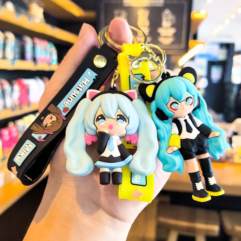Hatsune Miku Keychain Cartoon  - Model Kit Cars review and price