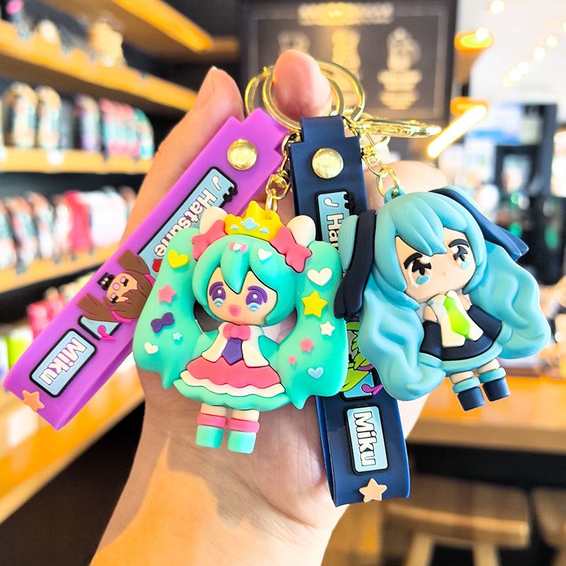 Hatsune Miku Keychain Cartoon  - Model Kit Cars review and price