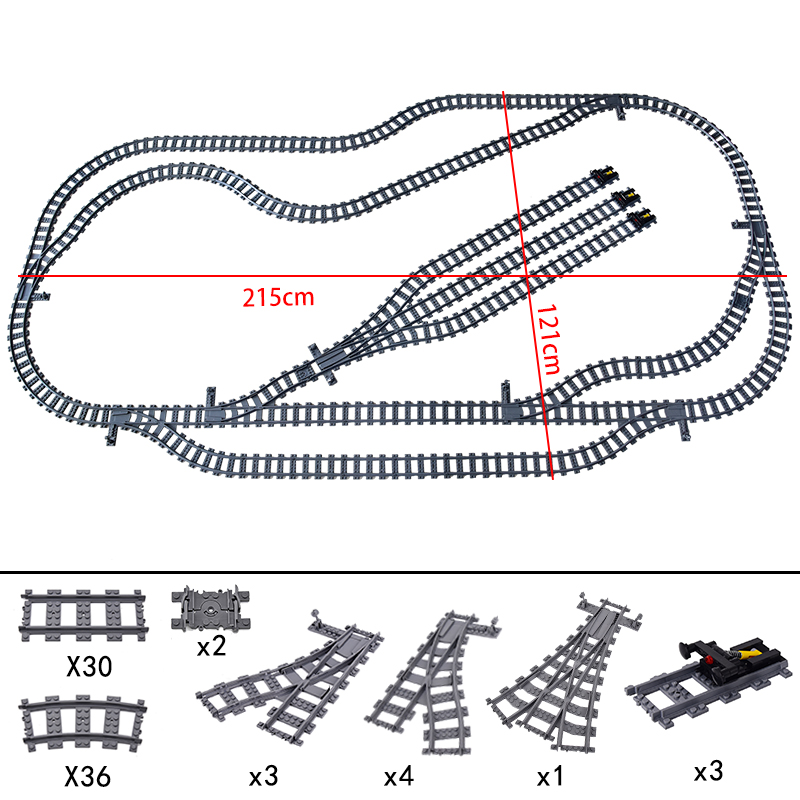 City Trains Flexible Tracks Fo - Model Kit Wall E review and price