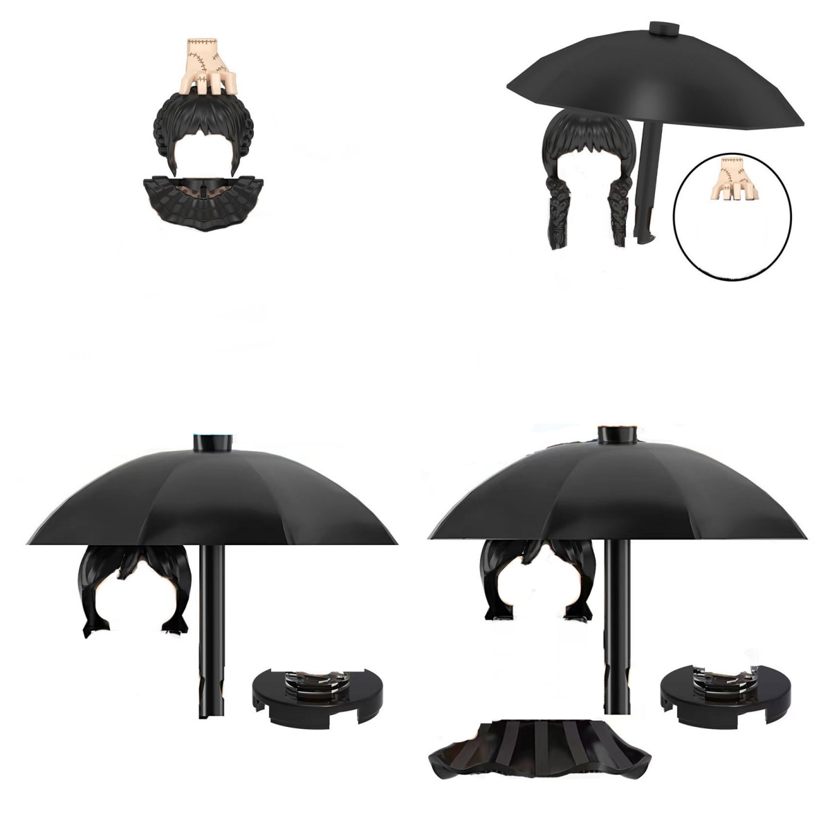 The Action Figures Umbrella We - Model Kit Weapons review and price
