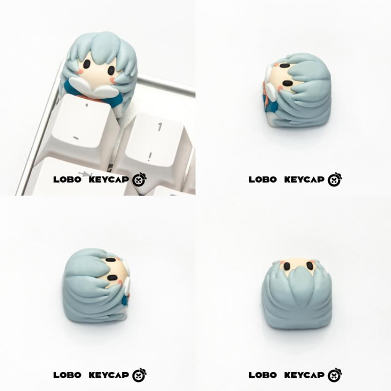 Evangelion Keycap Anime Kawaii - Model Kit Aoshima review and price