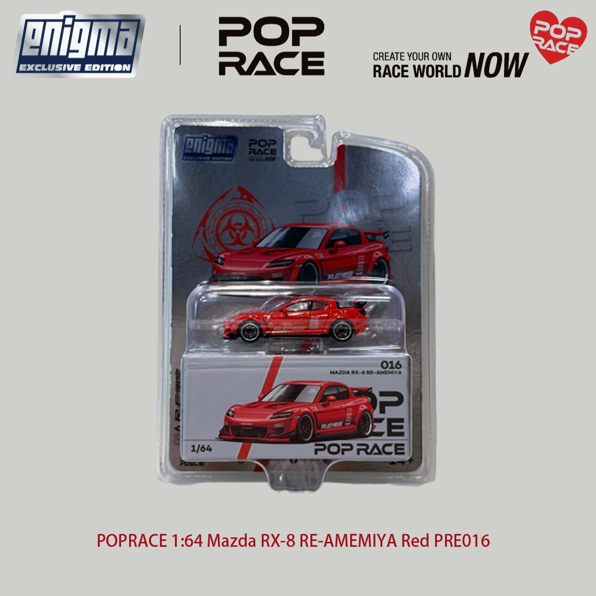 POP RACE 1:64 Blister Pack Set - Model Kit Cars review and price