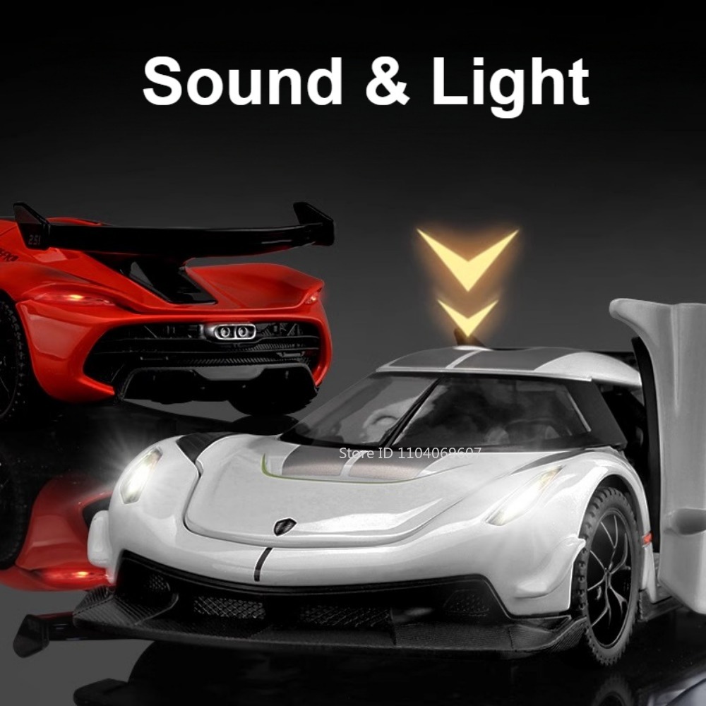 Scale 1:32 KNSG Jesko Car Mode - Model Kit Ferrari review and price