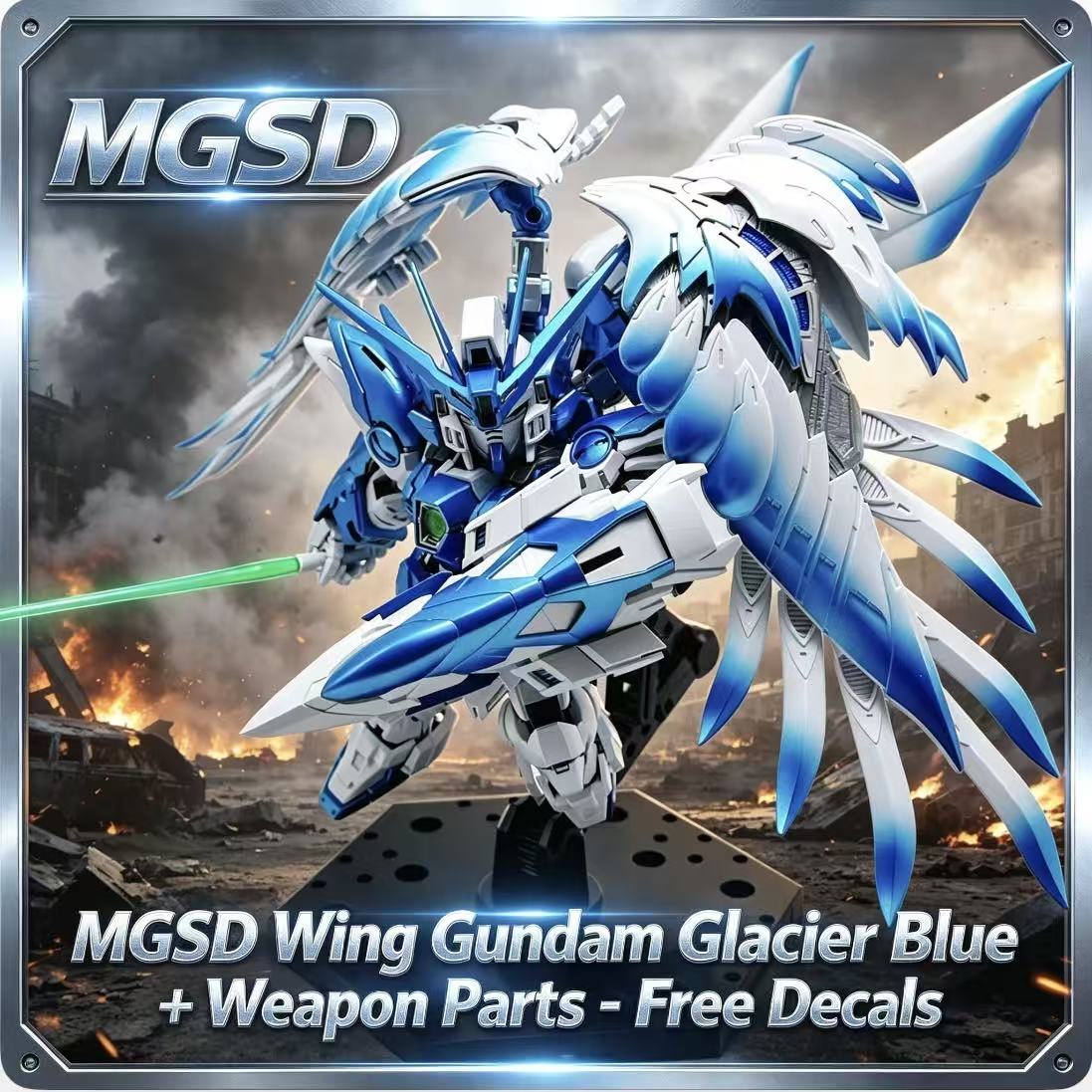 MGSD XXXG-00W0 Wing Zero EW Ic - Model Kit Nemesis review and price
