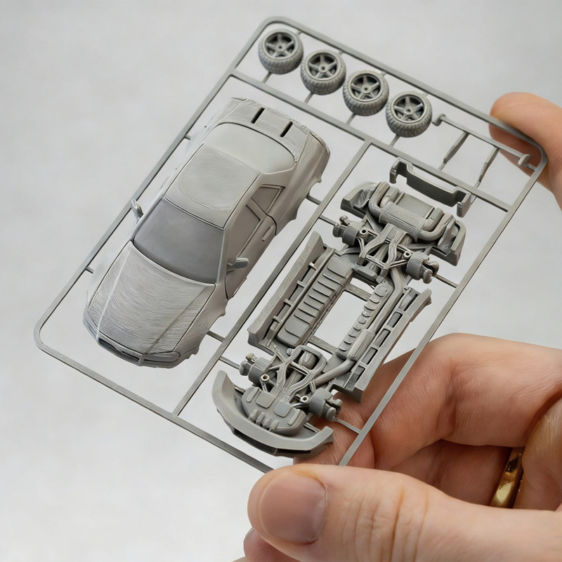 Nissan GTR R34 car model assem - Model Kit R34 review and price