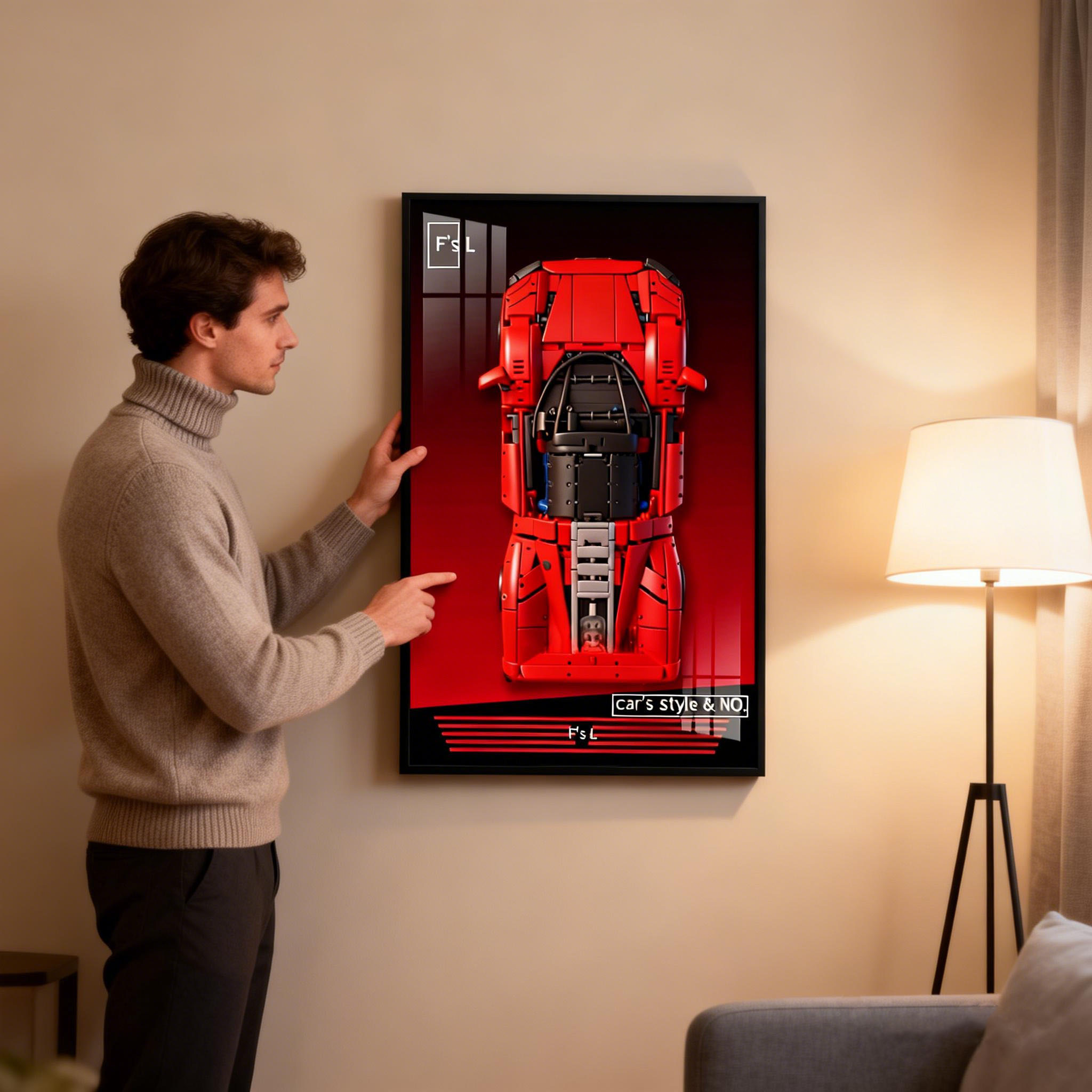 NEW Photo Frame Display Wallbo - Model Kit Ferrari review and price
