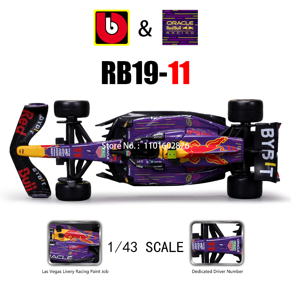 Bburago 1:43 2023 F1 Red Bull  - Model Kit Ferrari review and price