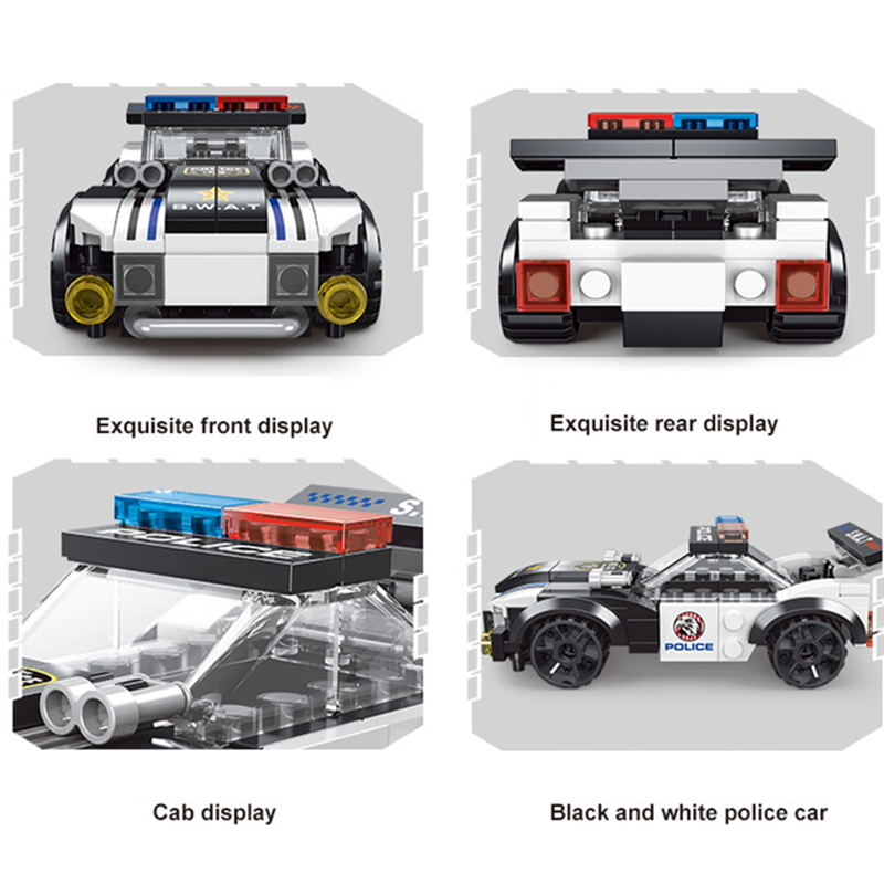 NEW DIY MOC City Plane SWAT Su - Model Kit Wall E review and price