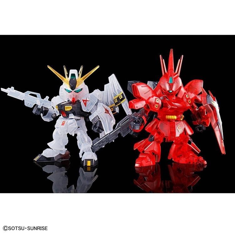 Bandai BB Warrior SD Nu Gundam - Model Kit Vs Action Figure review and price