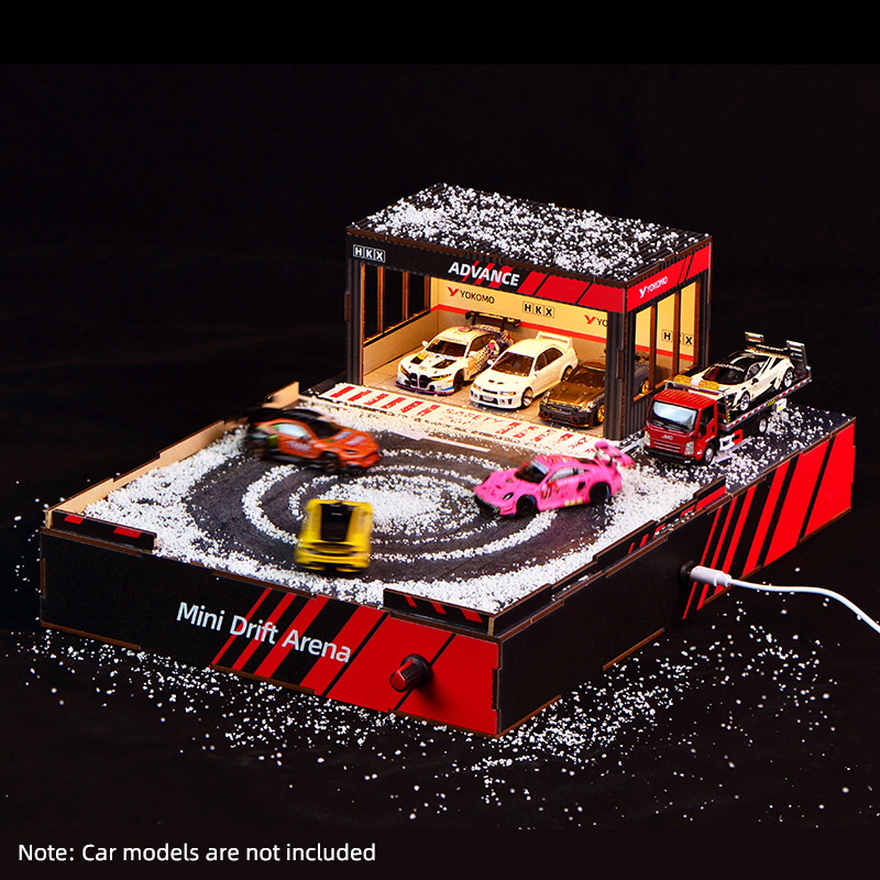 1:64 Scale DIY Drift Track Dio - Model Kit Cars review and price