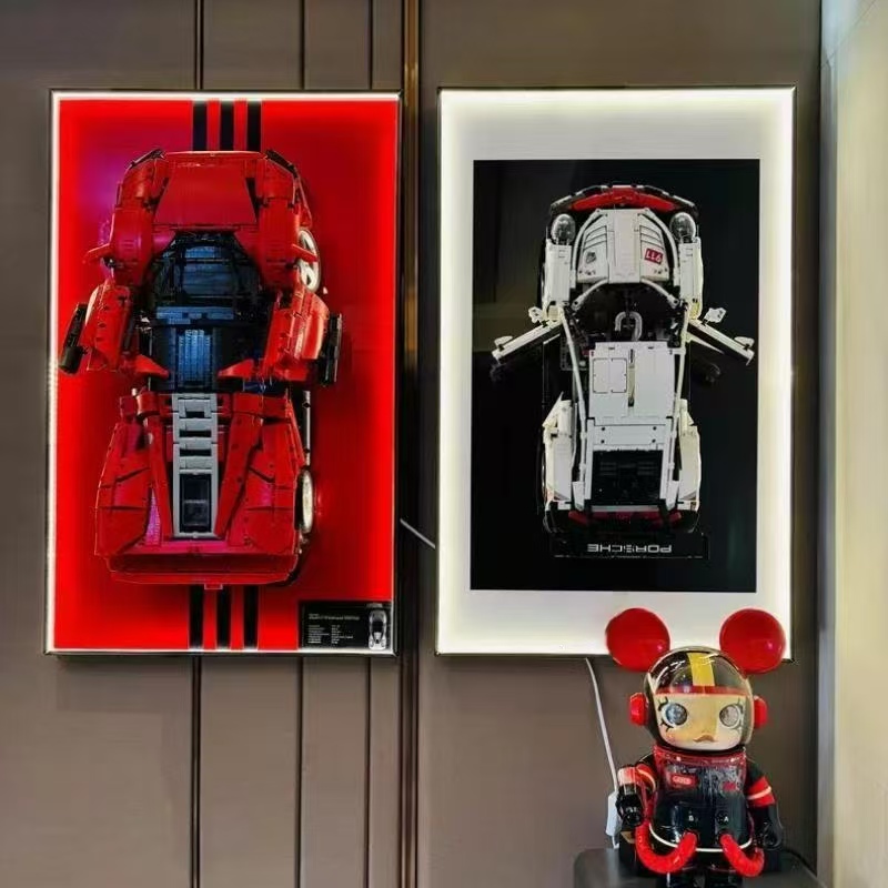 Only Display Wallboard Wall su - Model Kit Ferrari review and price