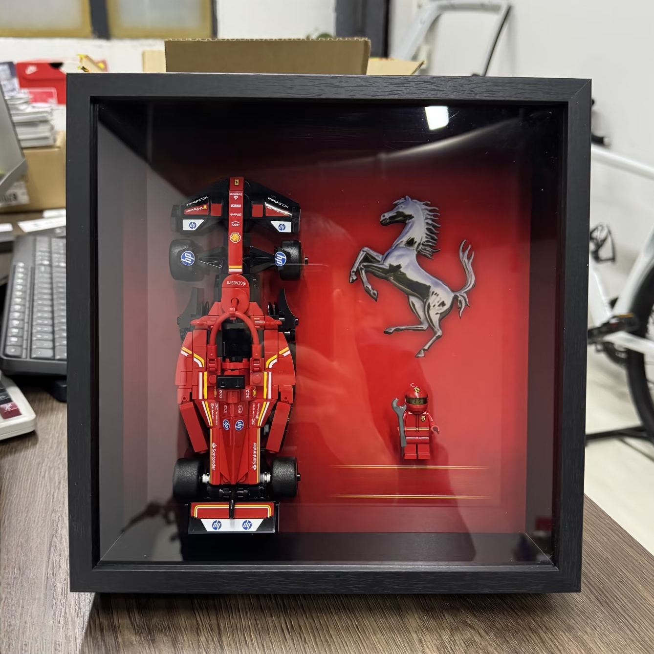 Display Wallboard Wall suitabl - Model Kit Ferrari review and price