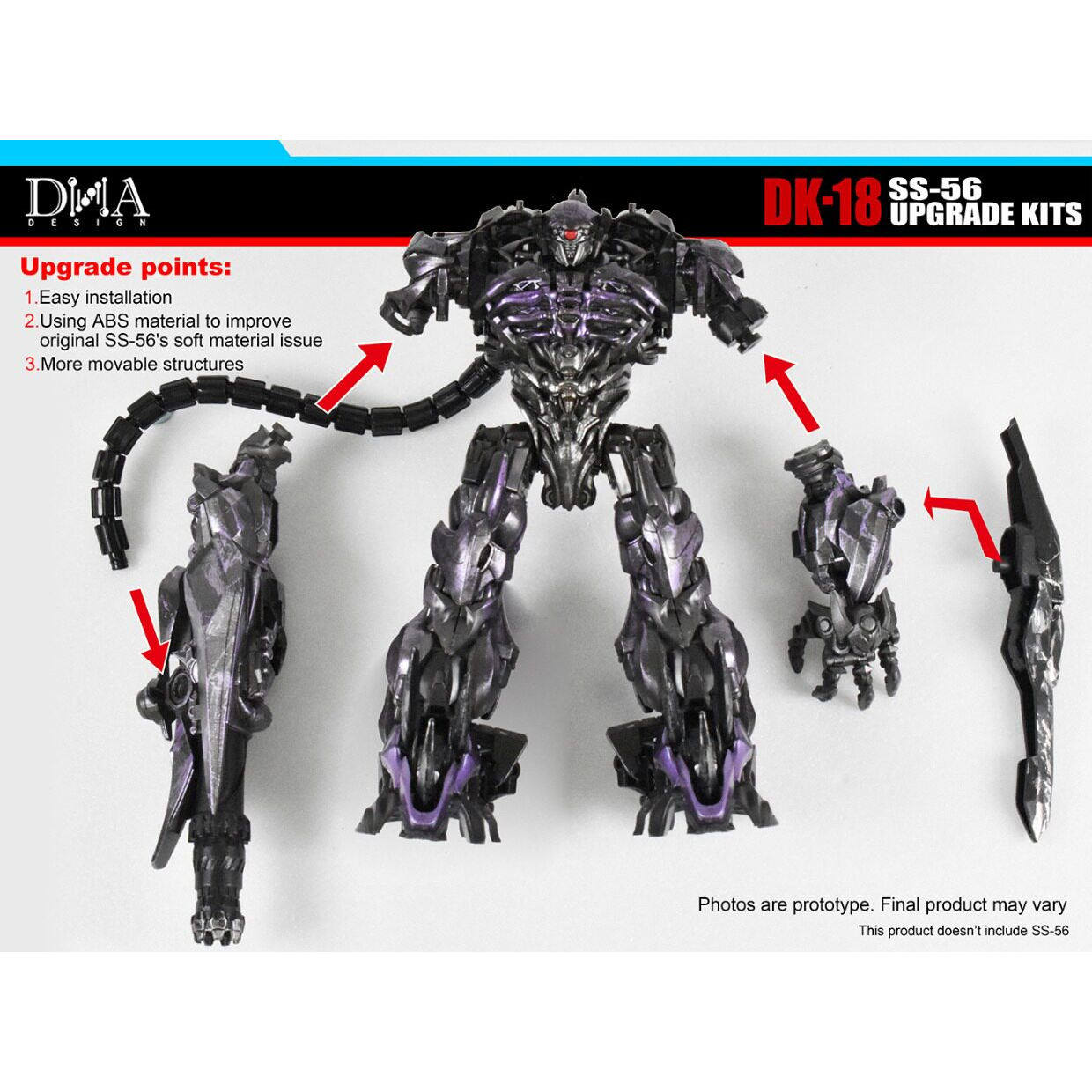 DNA Design DK-18 Exclusive Upg - Model Kit Studio review and price
