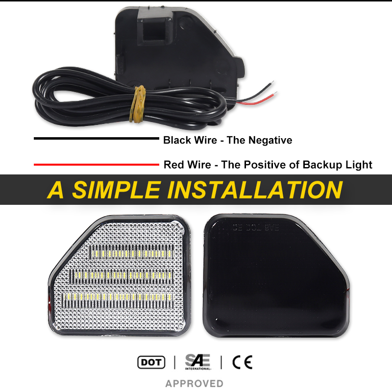 iJDM White LED Rear Bumper Ref - Model Kit Jeep review and price