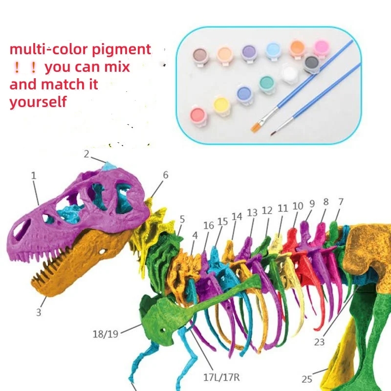 Large DIY Dinosaur Skeleton To - Model Kit Jurassic Park review and price