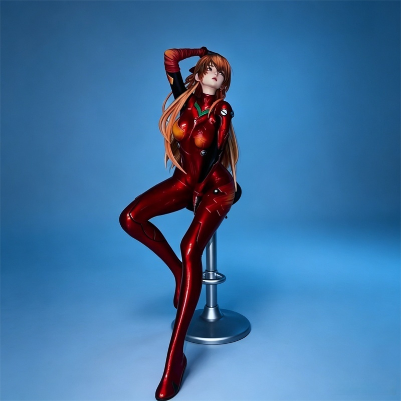 New 1/4 Scale GK Asuka Langley - Model Kit Aoshima review and price