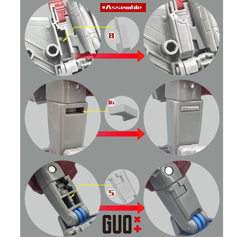 GUO Studio Transformation SS86 - Model Kit Studio review and price