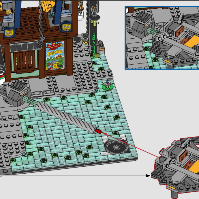 Robot Repair Factory Building  - Model Kit Robot review and price