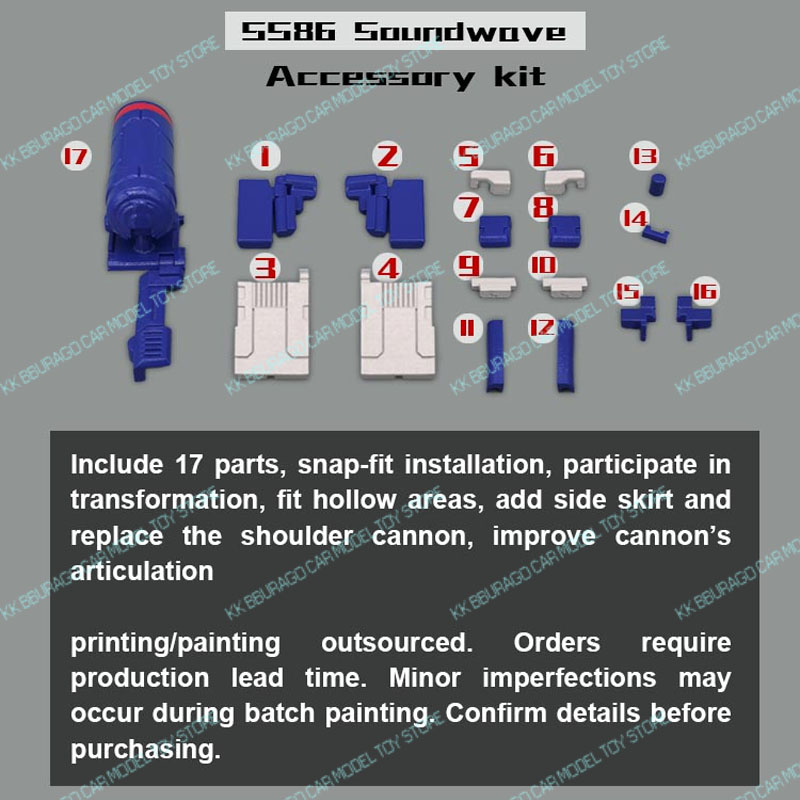 GUO Studio Transformation SS86 - Model Kit Studio review and price
