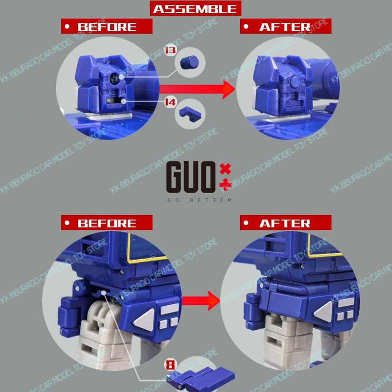 GUO Studio Transformation SS86 - Model Kit Studio review and price