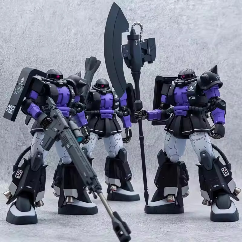 Black Sanrensei Zaku Hg 1/144  - Model Kit Zeta Gundam review and price