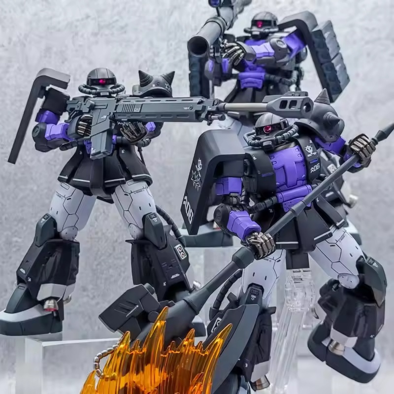 Black Sanrensei Zaku Hg 1/144  - Model Kit Zeta Gundam review and price