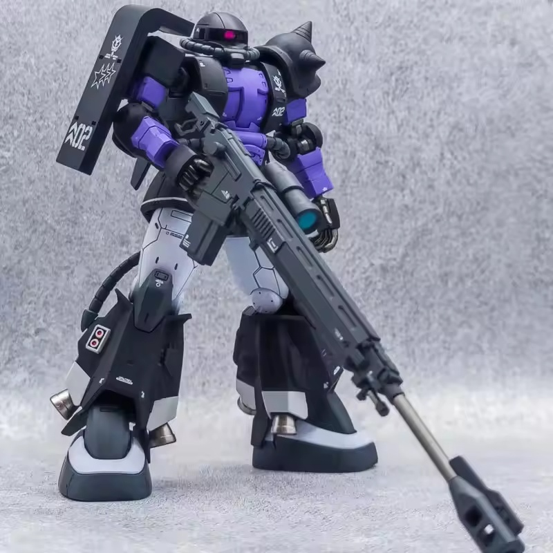 Black Sanrensei Zaku Hg 1/144  - Model Kit Zeta Gundam review and price