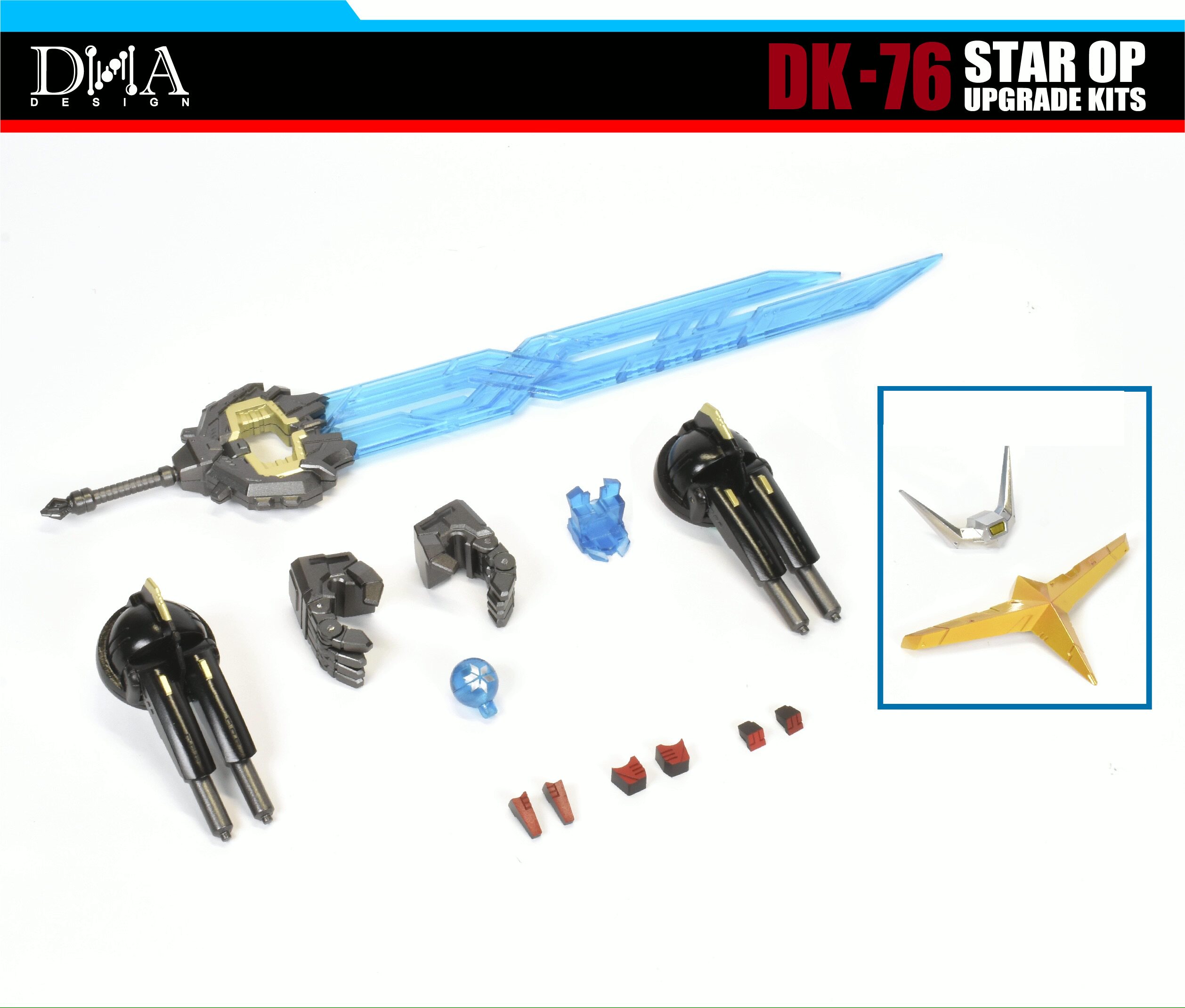 DNA DK-76 Upgrade Kit for Age  - Model Kit Robot review and price