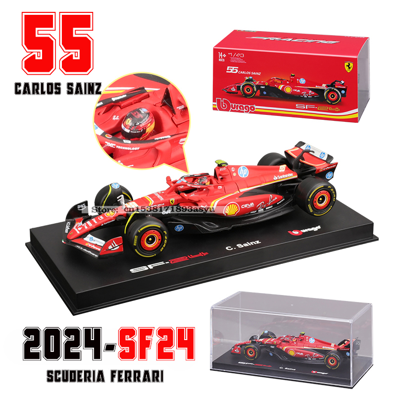Bburago 1:43 f1 2024 Ferrari S - Model Kit Ferrari review and price