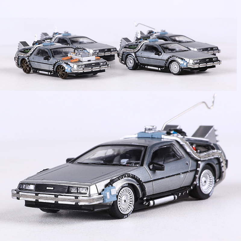 MJ 1:64 DeLorean DMC I II III  - Model Kit Ferrari review and price